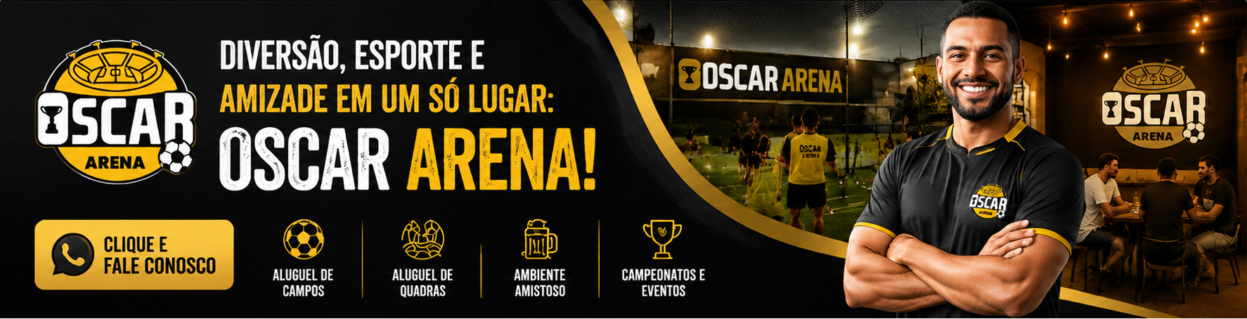 Publicidade Oscar Arena